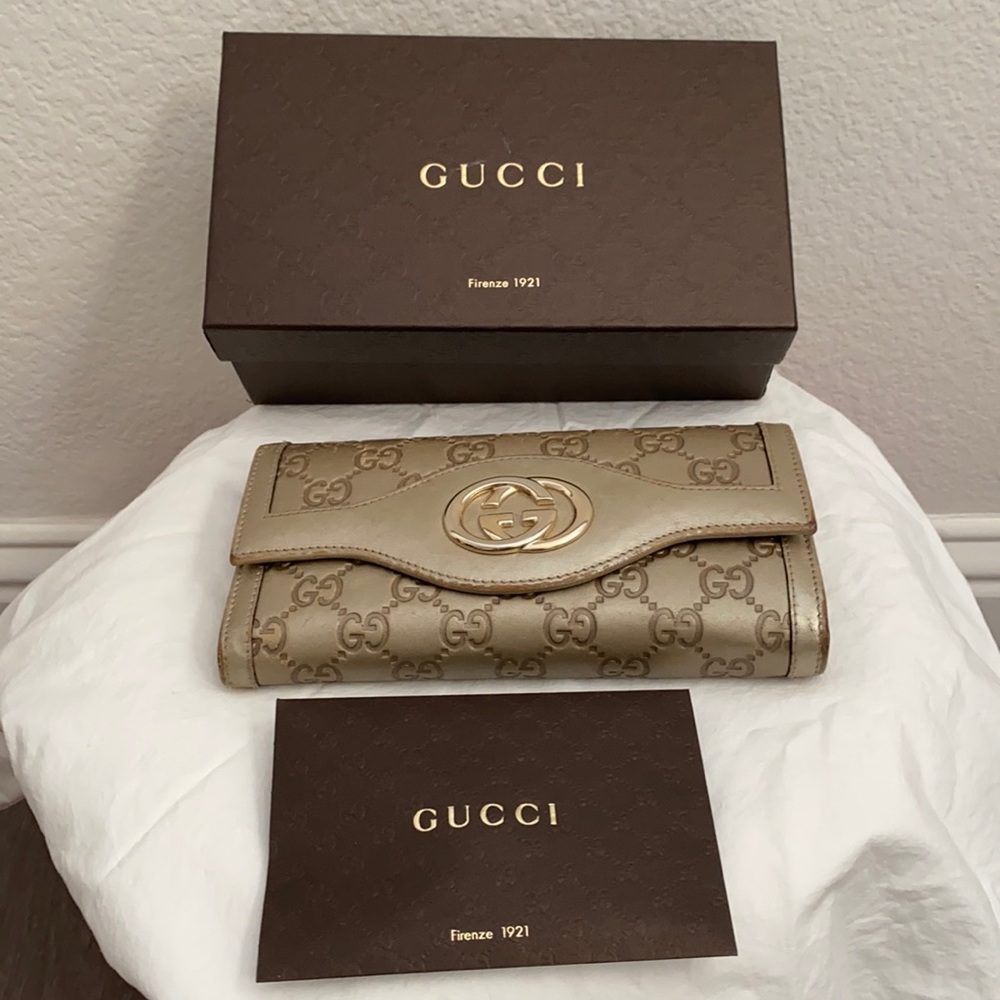 Authentic GUCCI Guccissima GG Leather WALLET PreLoved